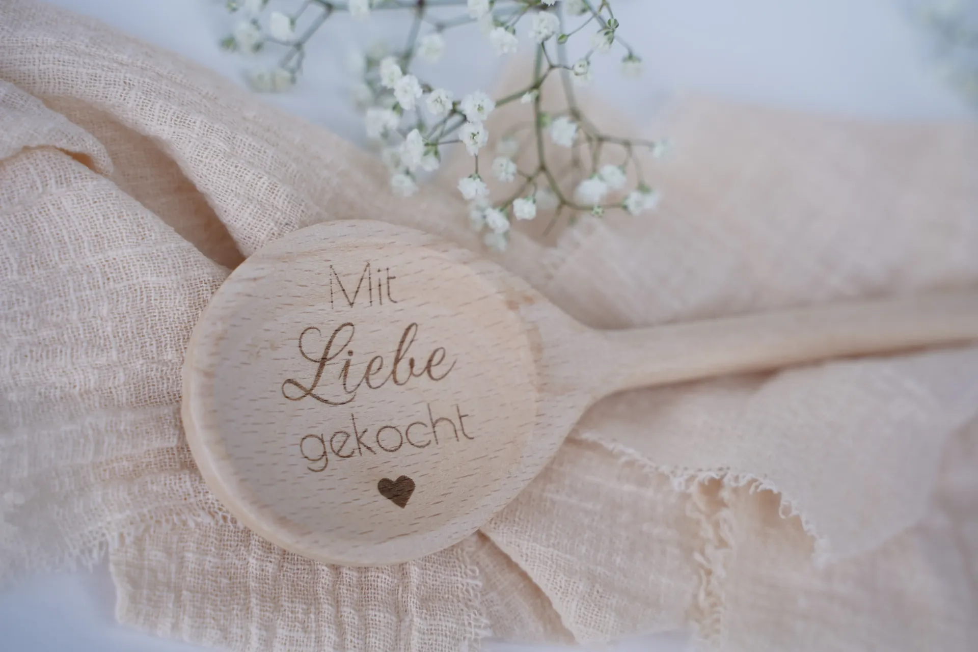 Kochlöffel "Mit Liebe gekocht"