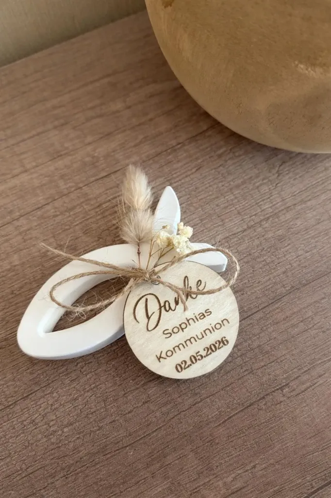Gastgeschenk Kommunion - Fisch