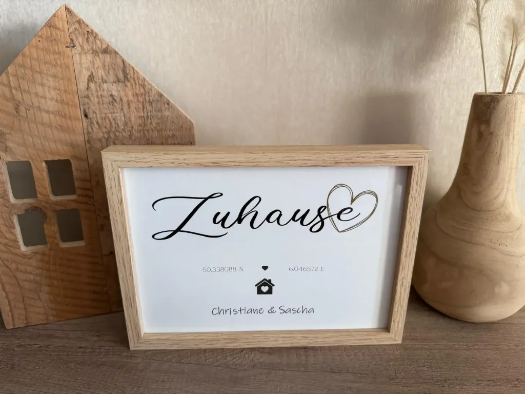 Bilderrahmen Koordinaten - Zuhause