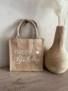 Jute Tasche - mit Spruch
