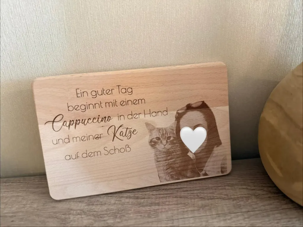 Brettchen personalisiert - mit Foto