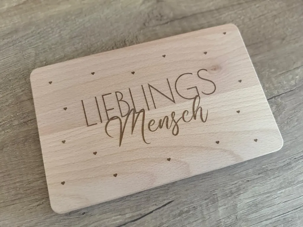 Brettchen "Lieblingsmensch"