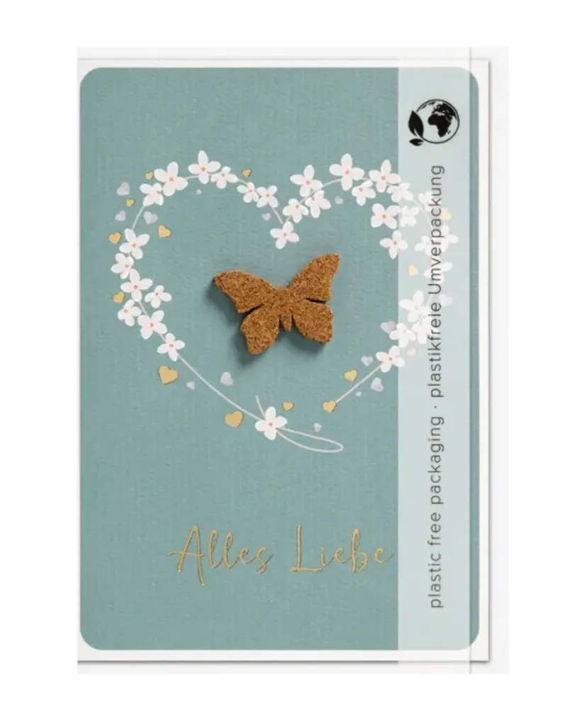 Glückwunschkarte - Alles Liebe