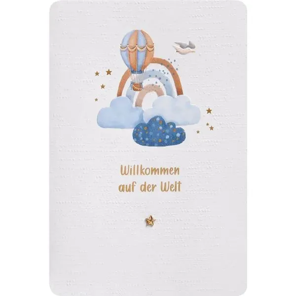Glückwunschkarte - Geburt