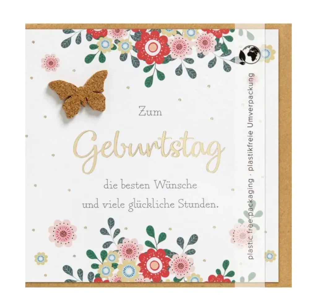 Glückwunschkarte - Geburtstag