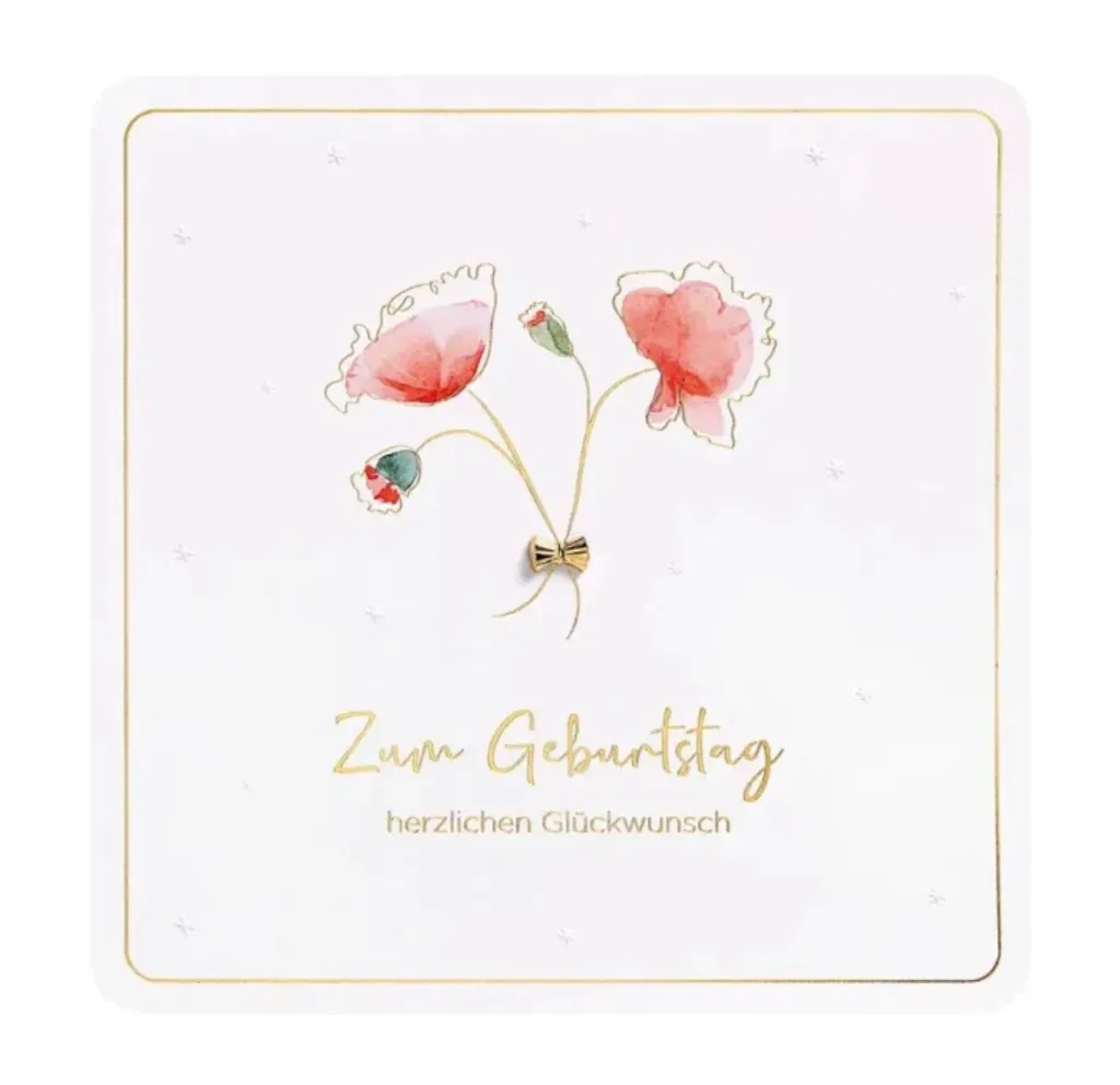 Glückwunschkarte - Geburtstag