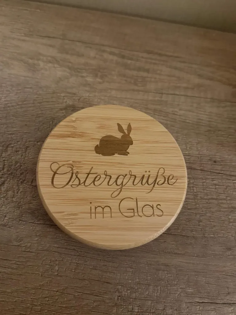 Vorratsglas "Ostergrüße"