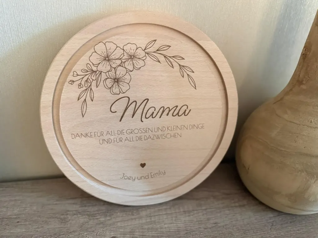 Vesperbrett "Danke Mama"
