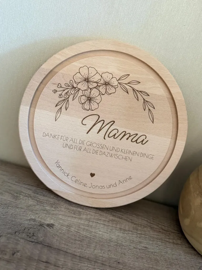 Vesperbrett "Danke Mama"