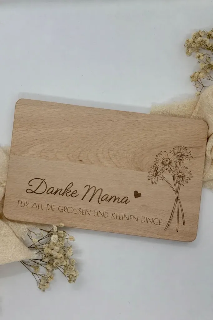 Brettchen "Danke Mama"