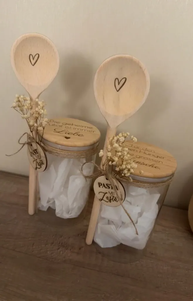 Vorratsglas Geschenkset - personalisiert