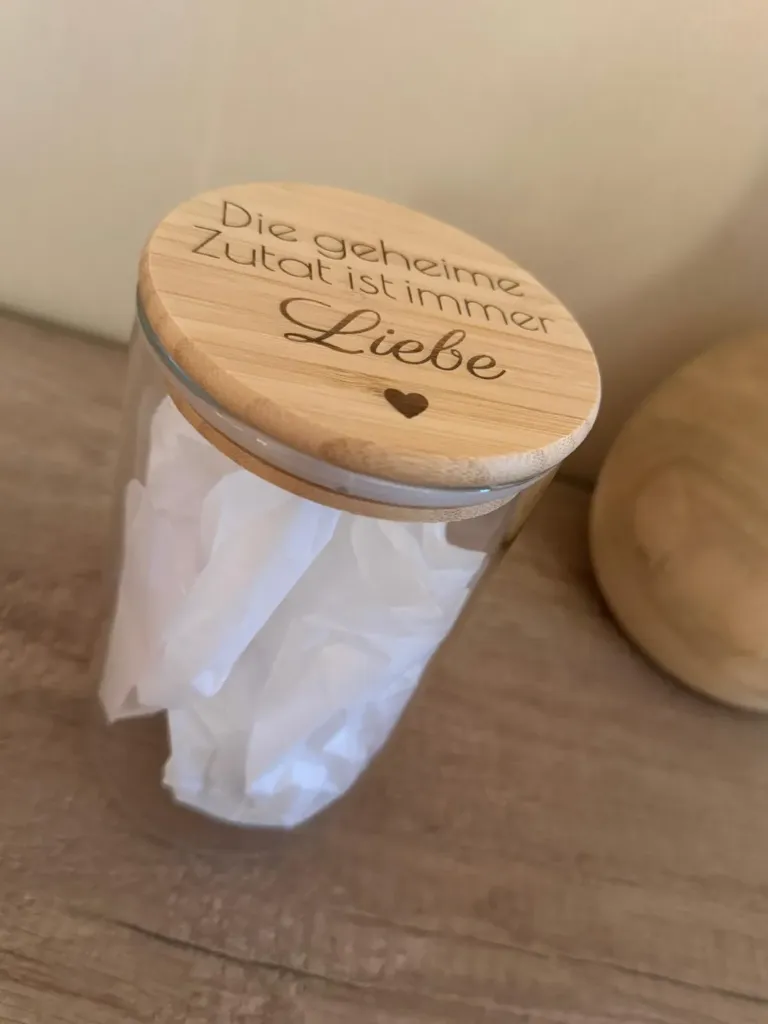 Vorratsglas "Liebe"