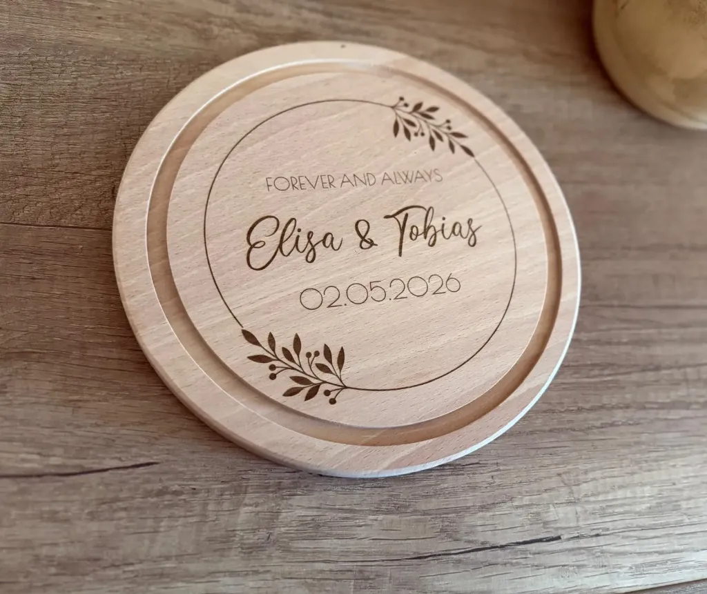 Vesperbrett - zur Hochzeit