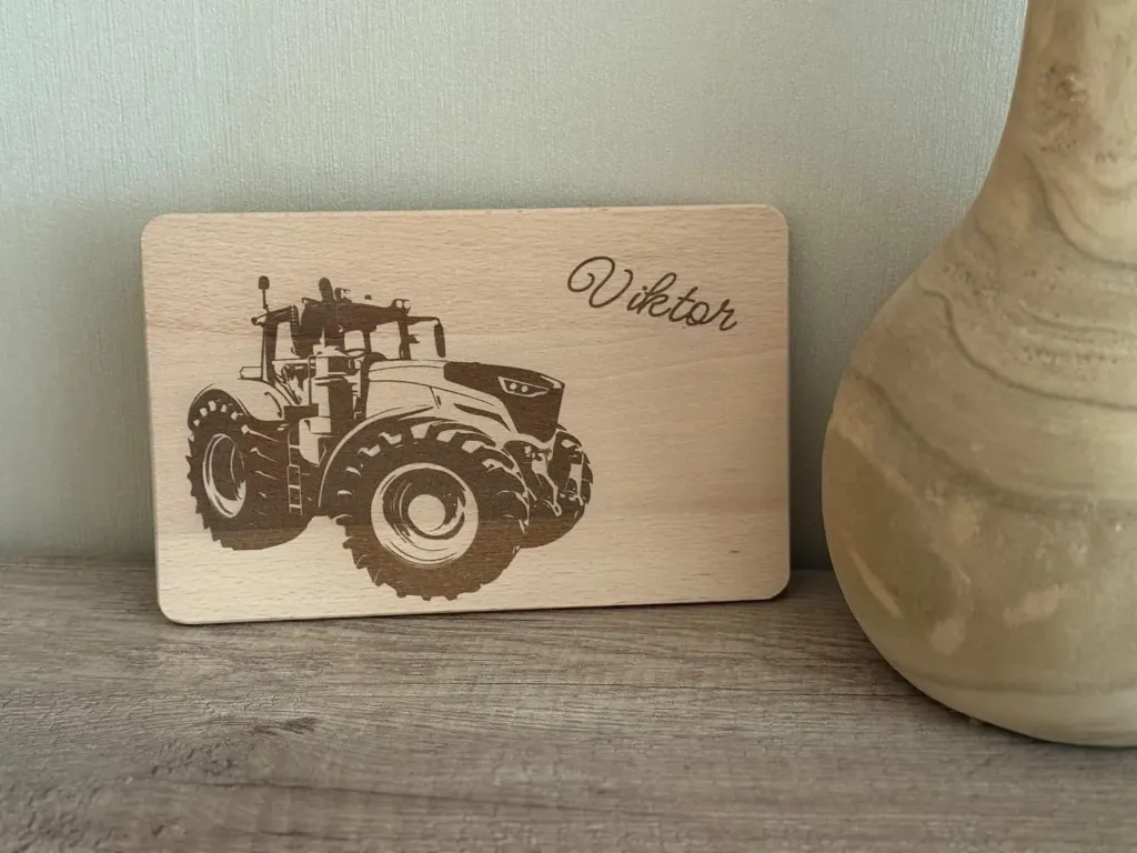 Brettchen "Traktor"