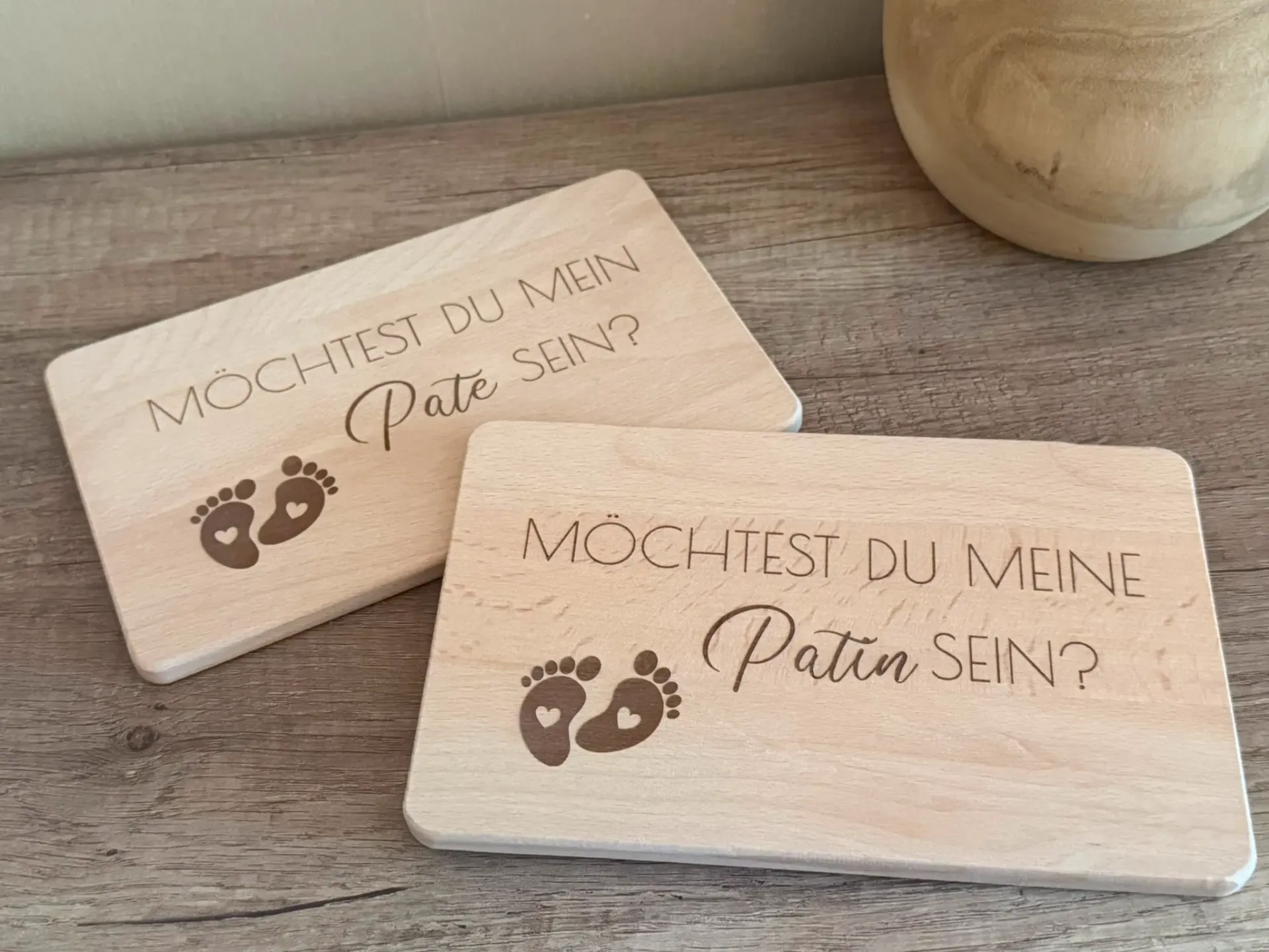 Brettchen "Patin/Pate"