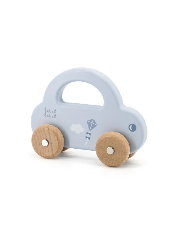 LABEL LABEL Holz Auto personalisiert - Blau