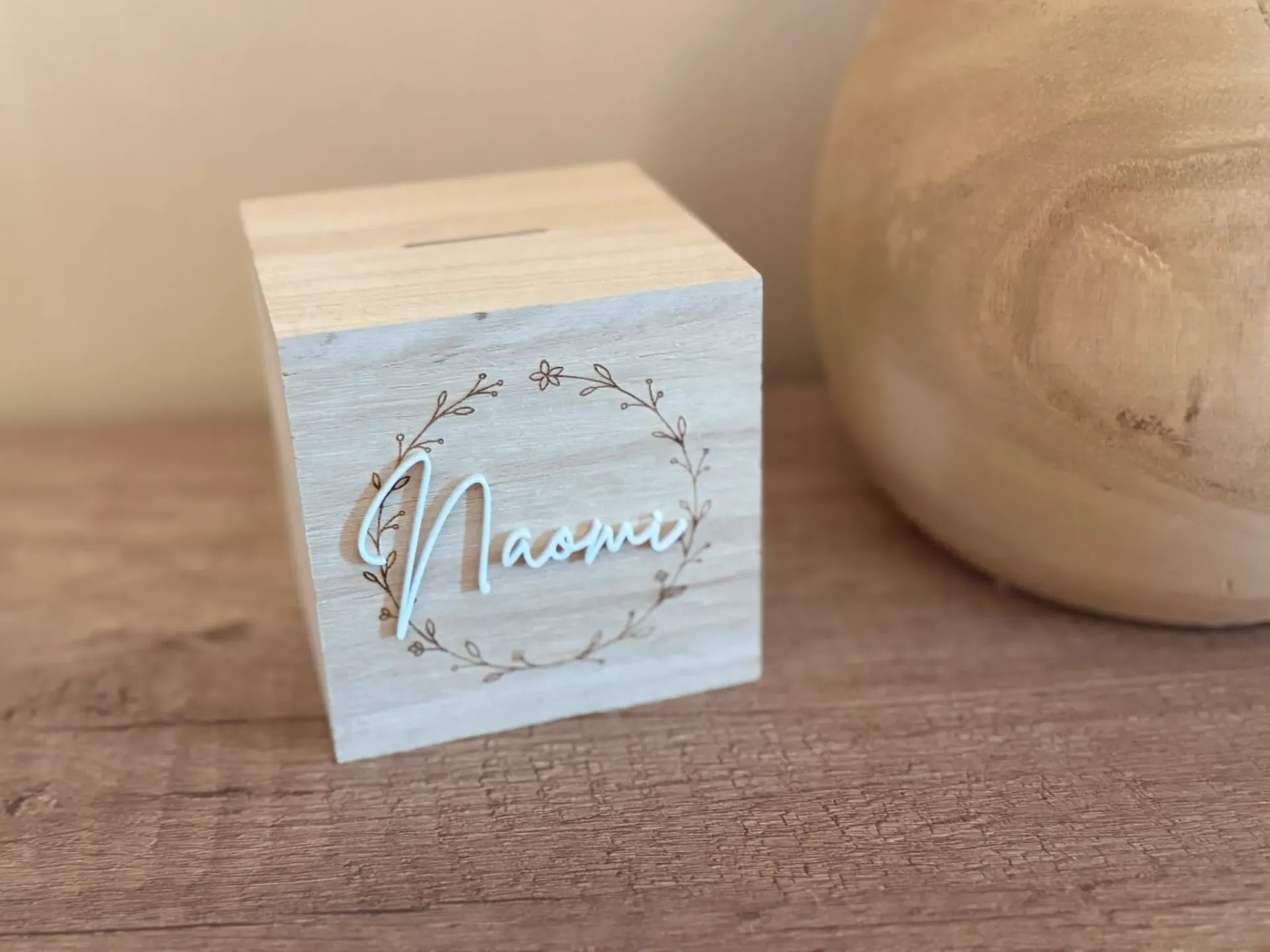 Spardose - 3D Name