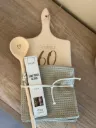 Geschenkset - personalisiertes Schneidebrett