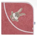 Sterntaler Kapuzenbadetuch 80x80cm - Hase Hanni - bestickt